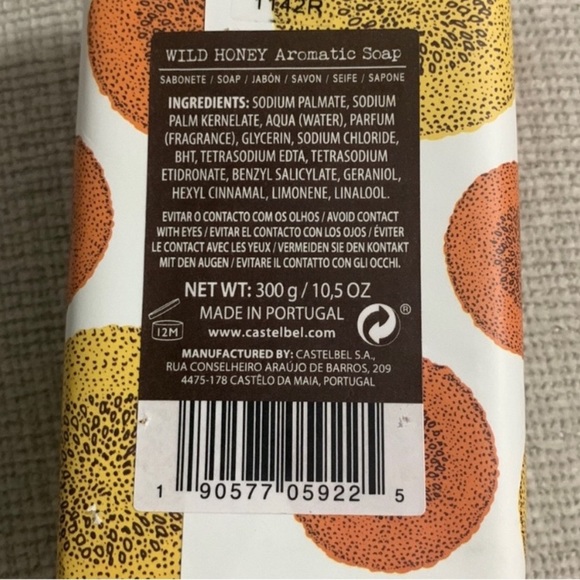 🆕 Castelbel Wild Honey Soap Bar 🍯 - Picture 3 of 6